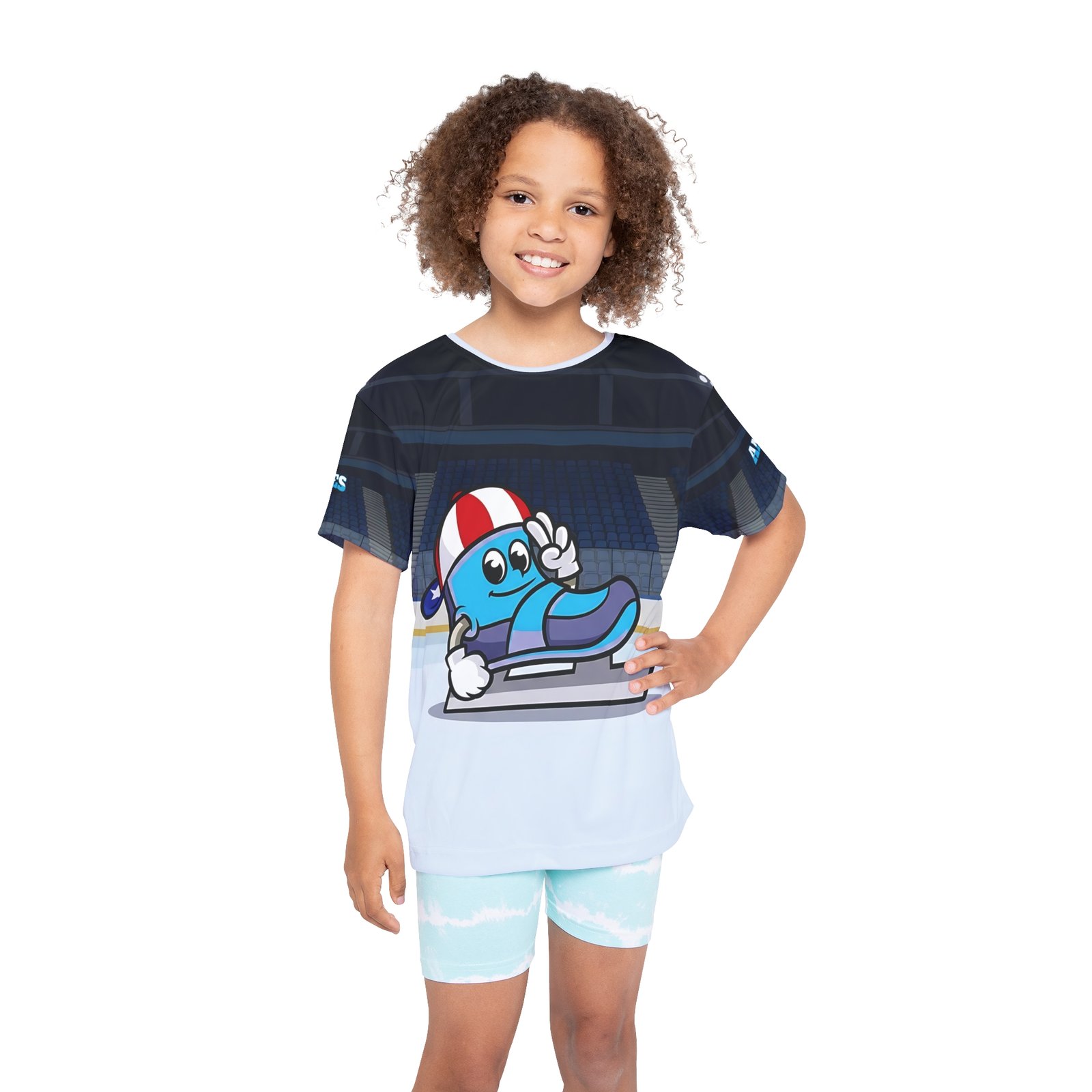 American Speed Kids Sports Jersey (AOP) - Image 4
